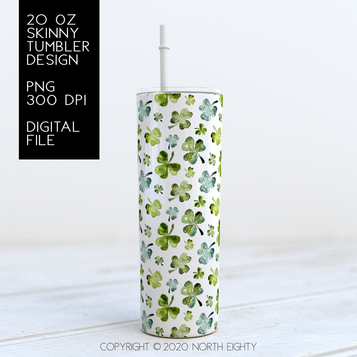 St. Patrick's Day - Tumbler png - Clover png - Sublimation Tumbler png - Tumbler - Sublimation - Digital Design - Sublimation png - Tumbler