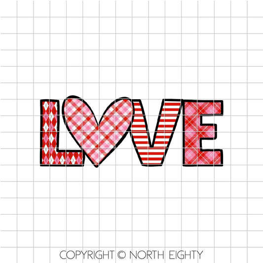 Valentine Sublimation Design Download - Valentine's Day PNG - Clip Art - Love