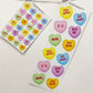 Anti Valentine's Day - Candy Hearts Sticker Sheet - Laptop - Tumbler Decals - Stand Mixer - Sticker Sheets - Valentine's Day - Stickers