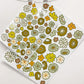 Sticker Sheet - Flower Decals - Daisy Stickers - Waterproof - Laptop - Tumbler Decals - Stand Mixer - Sticker Sheet - Flowers - Vinyl Decals