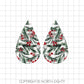 Sublimation Earring Design - Christmas Earring Digital Download - Bundle