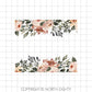 Skinny Tumbler png - 20 oz Sublimation Digital Download - Watercolor - Fall Flowers - Autumn