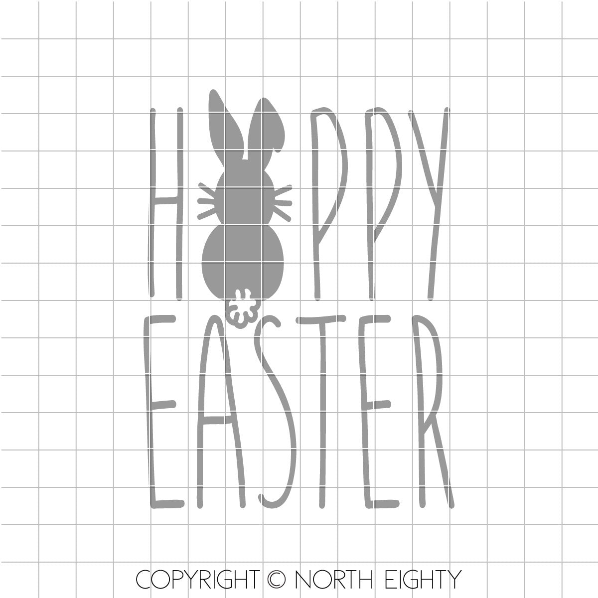 Happy Easter svg file - Easter Bunny - Hoppy Easter - Svg - Easter svg - cut file