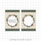 Christmas Garden Flag Sublimation Design - Yard Flag Digital Download - Holiday Sublimation Clip Art - Sublimation Design