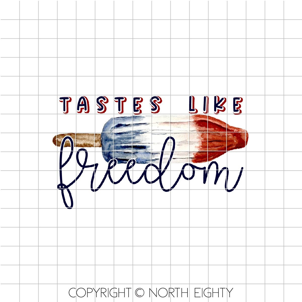 4th of July png - Tastes Like Freedom Sublimation Design - Sublimation Download - Patriotic - 4th of July - Popsicle - 4th png - Sublimation