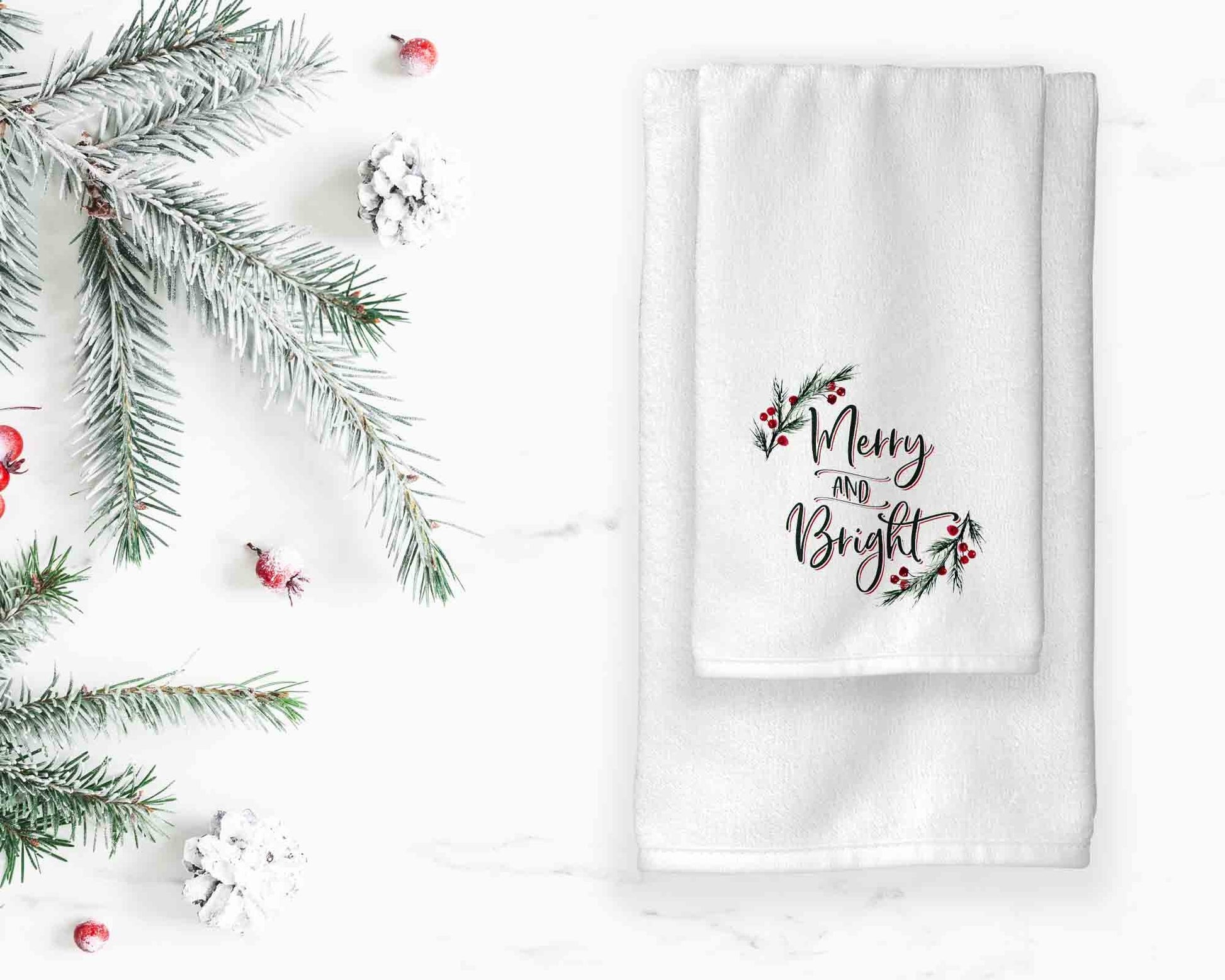 Merry And Bright Sublimation Design Download - Christmas Waterslide png Download- Christmas Clip Art - Sublimation Design