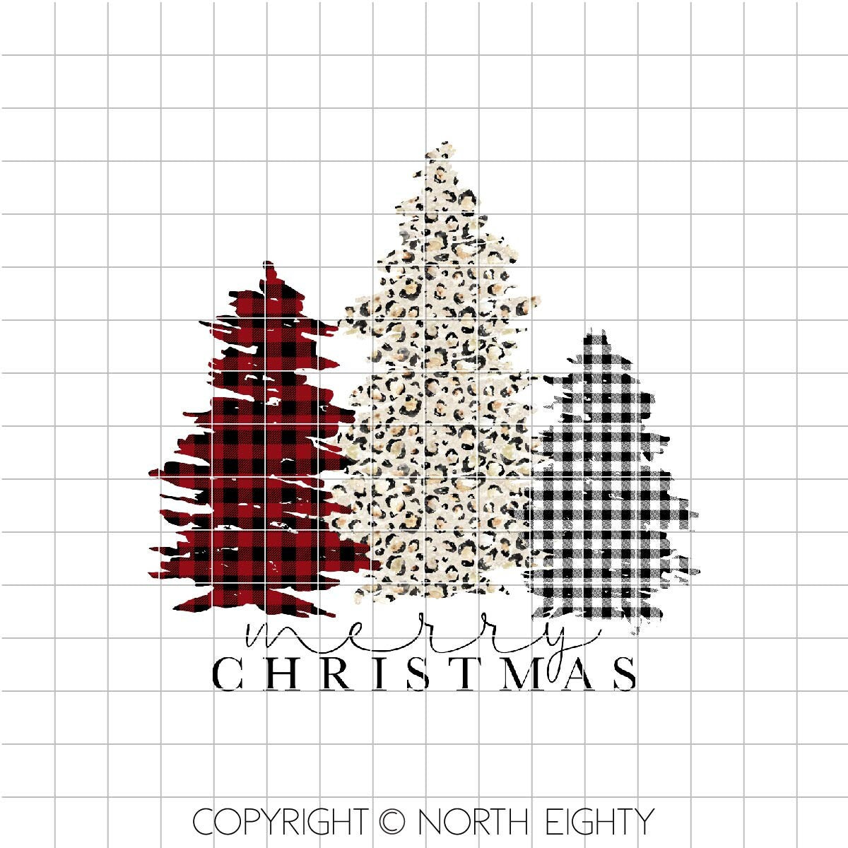 Merry Christmas Trees png - Instant Download - Sublimation Graphics - Clipart