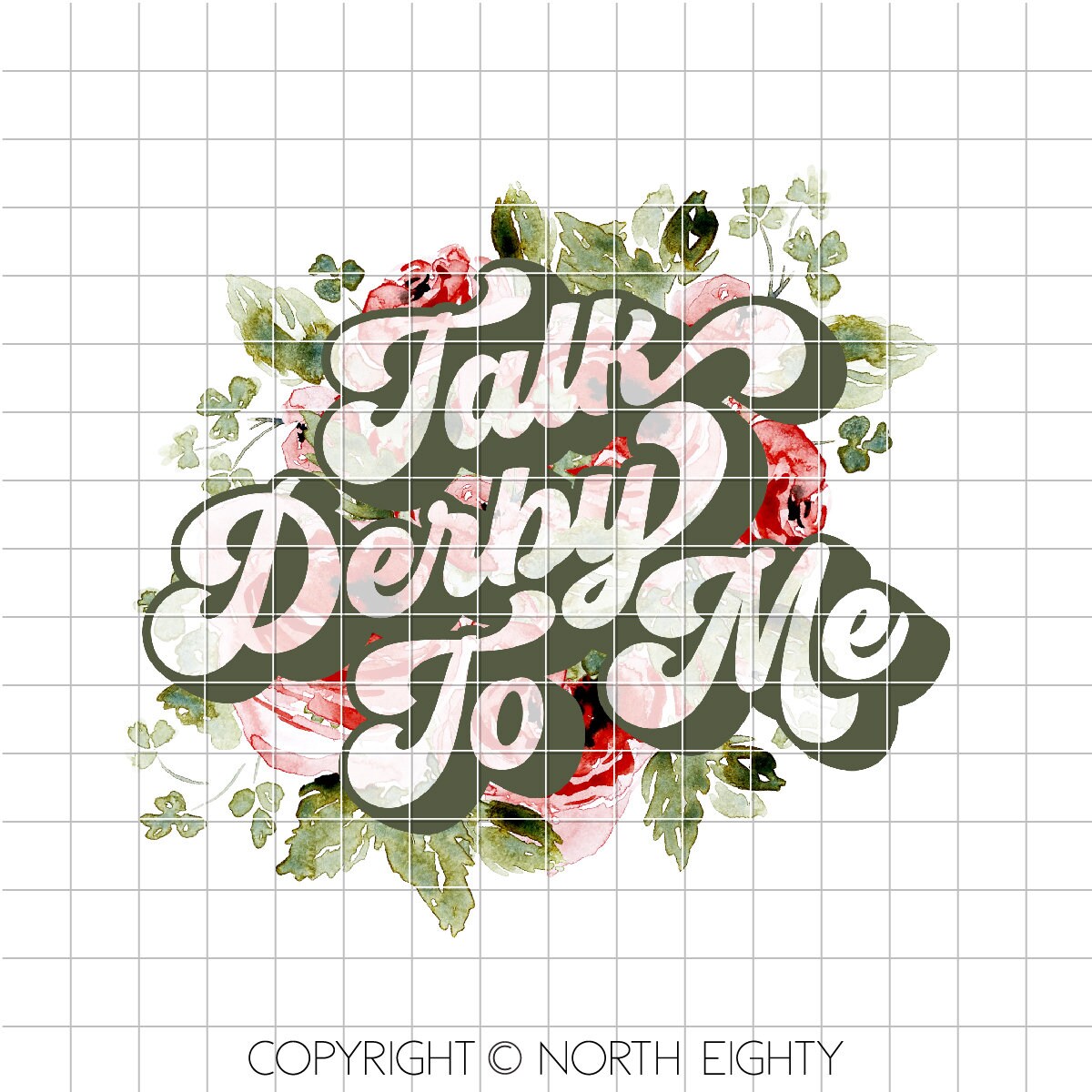 Derby png - Kentucky Derby - Roses - Watercolor floral - Sublimation - Waterslide - Derby Design - Horse Racing - Talk Derby To Me