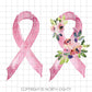 Pink Ribbon png - Breast Cancer Awareness png - Ribbon Sublimation Digital Design - Clip Art - Waterslide - Awareness png - Breast Cancer
