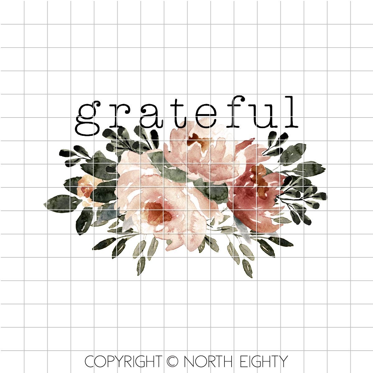 Grateful Sublimation png - Fall Flowers Transfer Digital Download - Thanksgiving Shirt png Download
