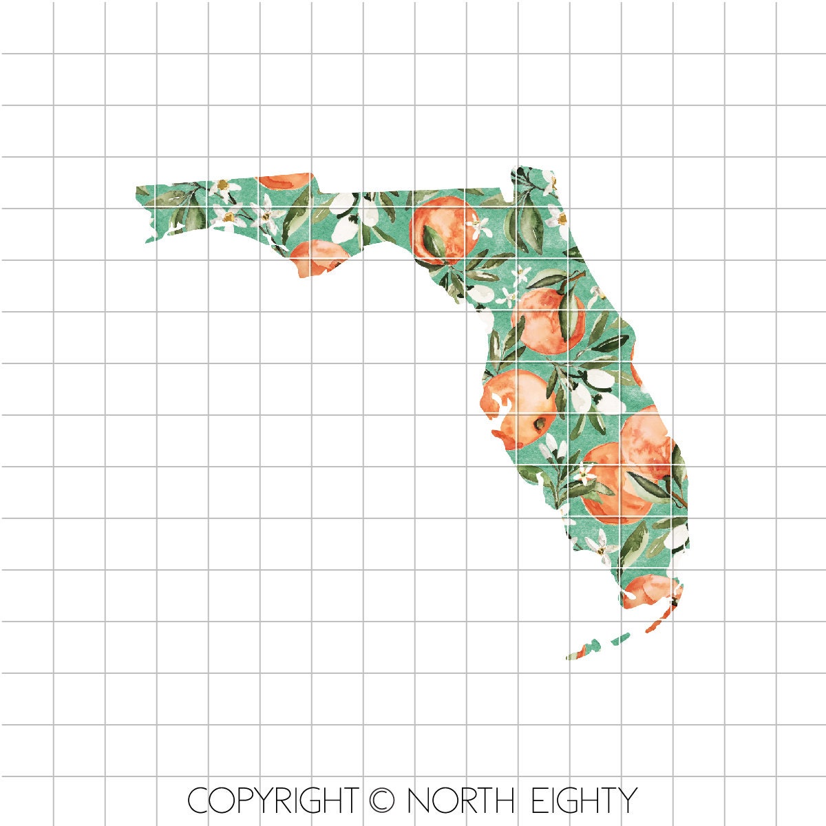 Florida png - Florida Sublimation Download - State Printable Transfer Design - Florida - Print And Cut - Florida State Sublimation