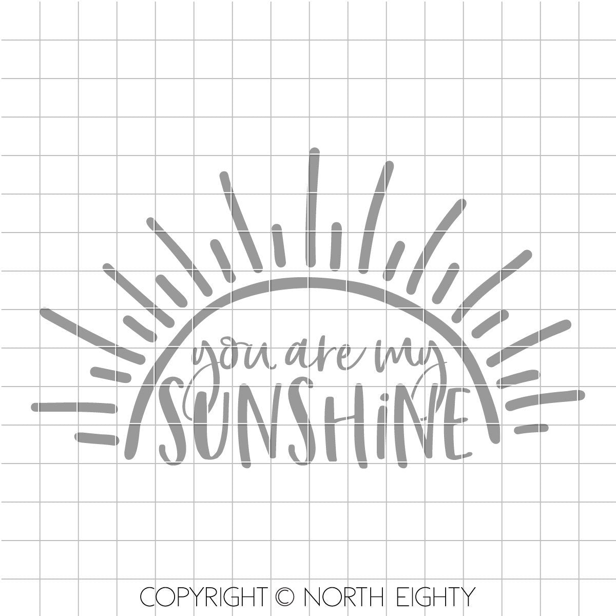 You Are My Sunshine svg - Sunshine cut file - Sun