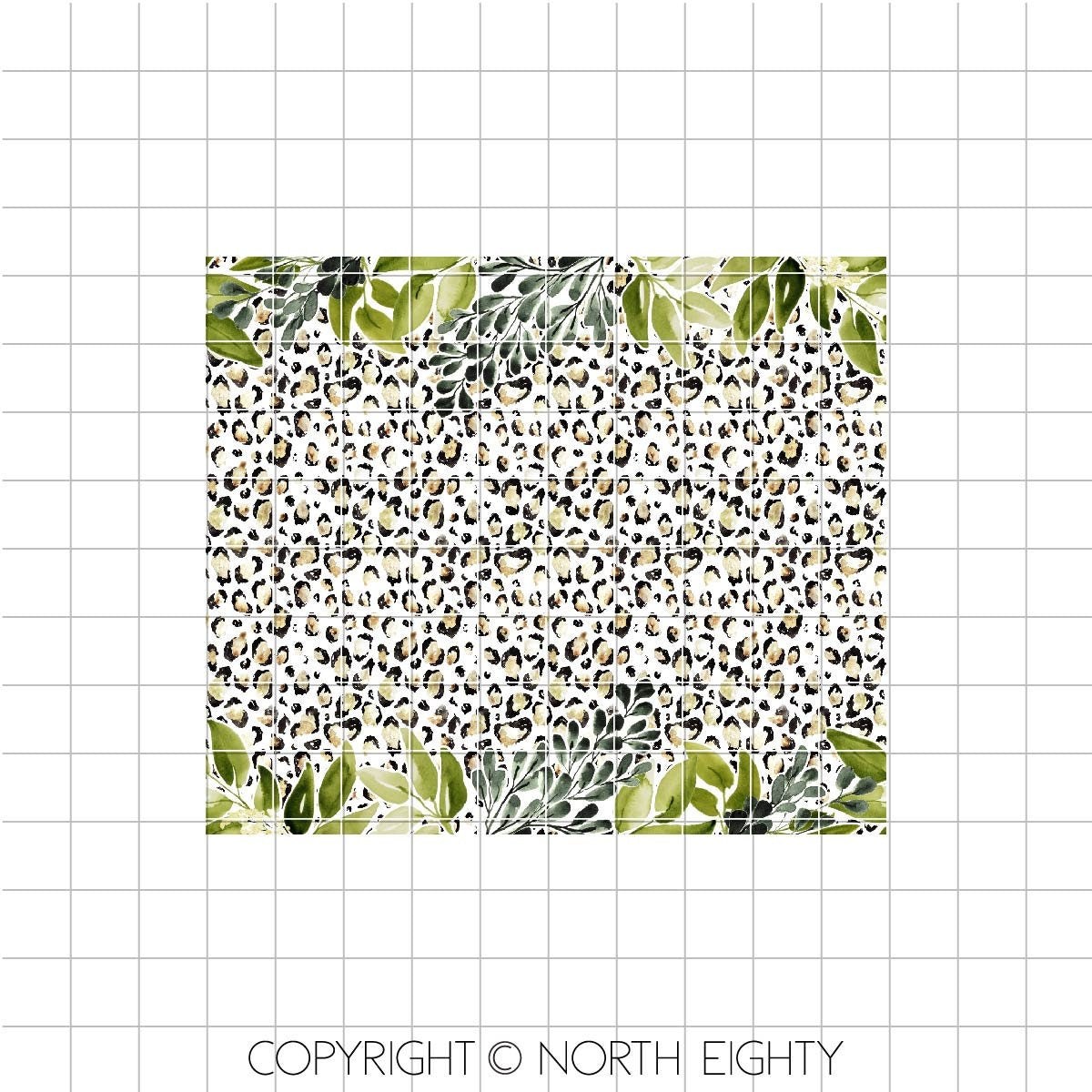 Leopard Skinny Tumbler png - Fall 20 oz Sublimation Digital Download - Clip Art - Watercolor Leaves - 20 oz Tumbler Download - Cheetah