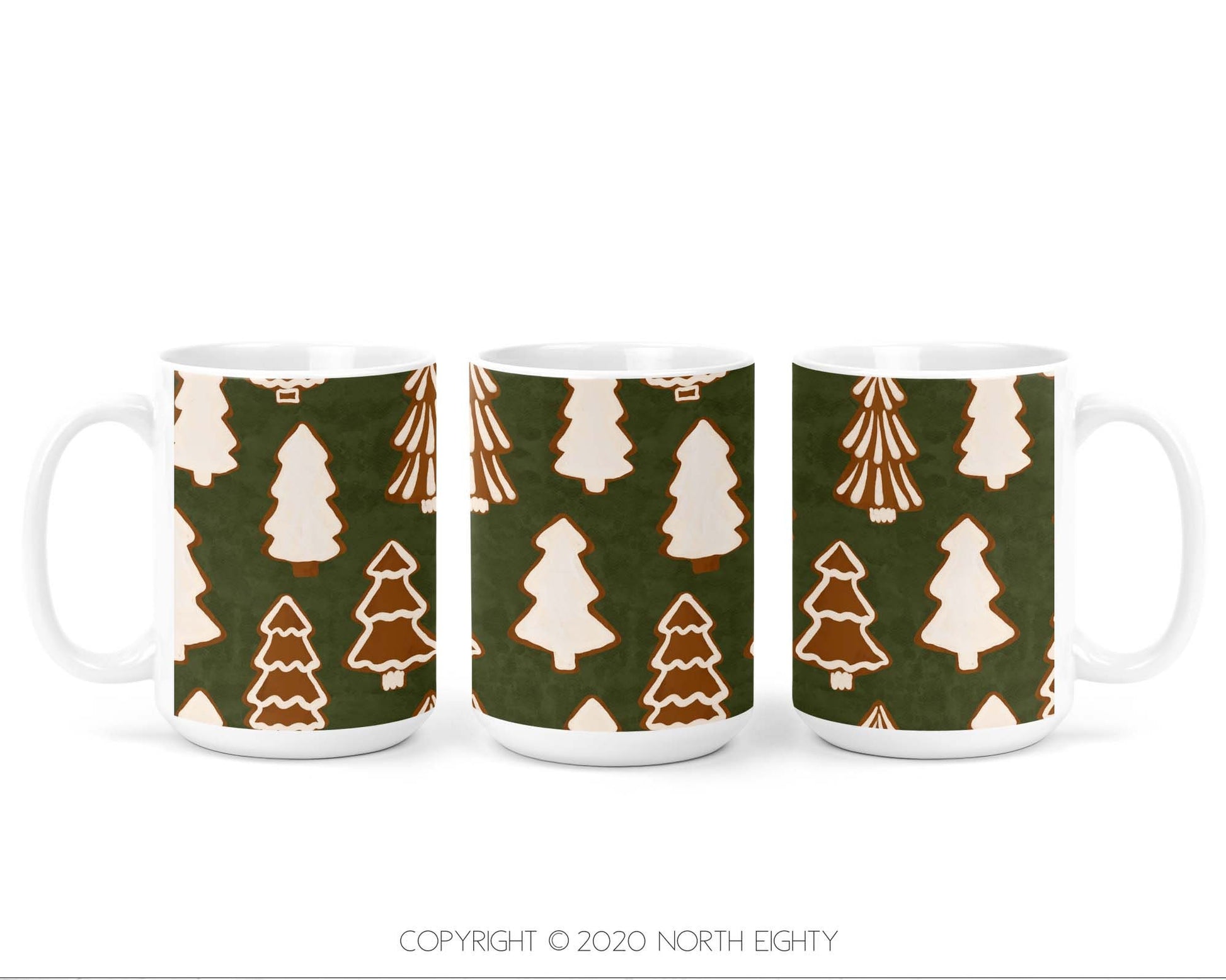 Coffee Cup Sublimation Design - Christmas Mug png - Gingerbread - 11 oz mug design - 15 oz Coffee Cup Sublimation - Christmas - Coffee Mug
