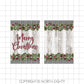 Christmas Garden Flag Sublimation Design - Yard Flag png - Merry Christmas Sublimation png - Sublimation Design - Holy